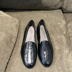 aerosoles leather loafers